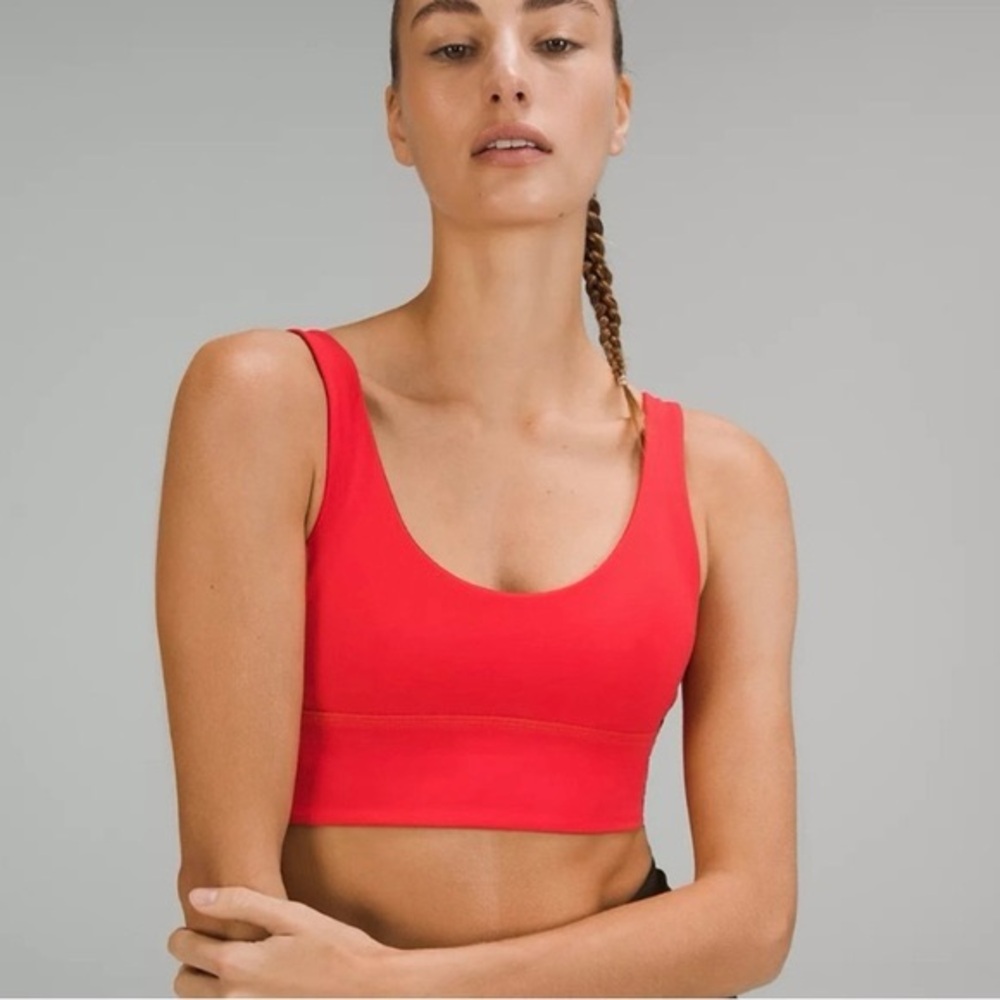 Lululemon Energy Bra in Carnation Red